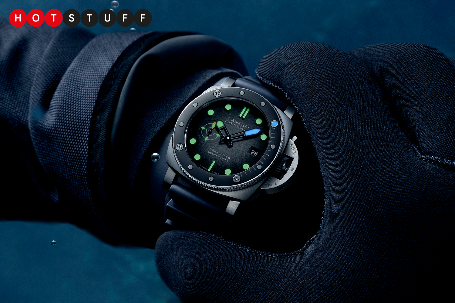 Panerai’s new Submersible Navy SEALs PAM01738 is a 500m dive watch built like a battleship