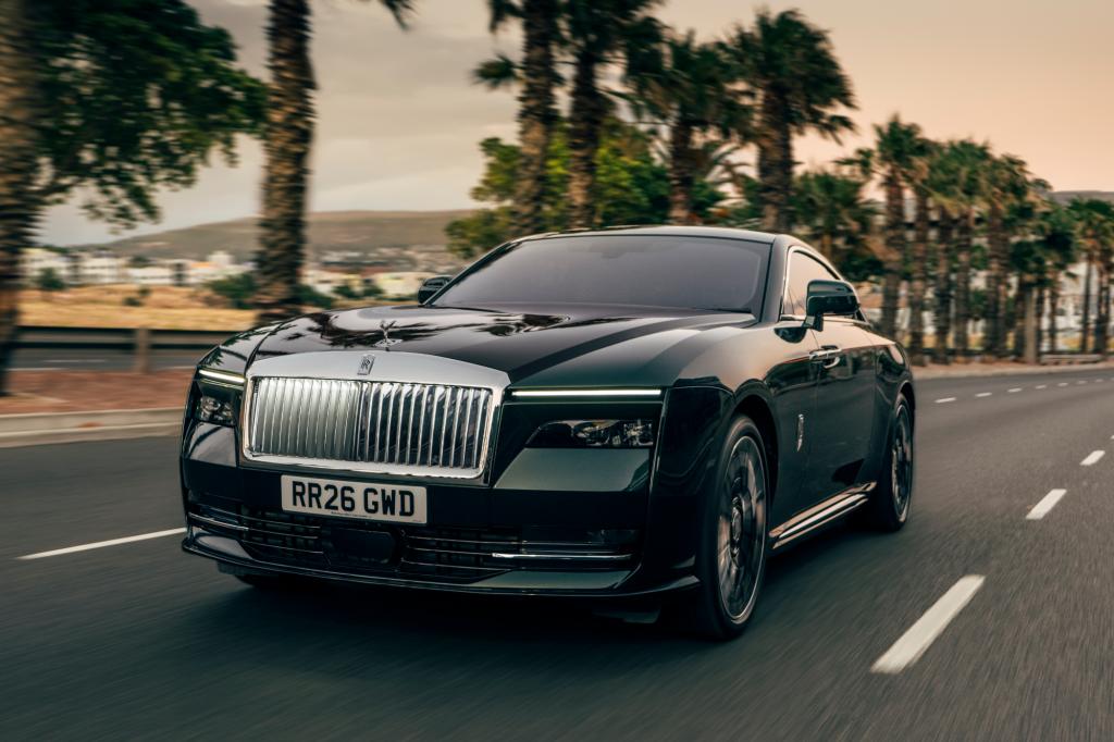 Rolls-Royce Spectre II on road