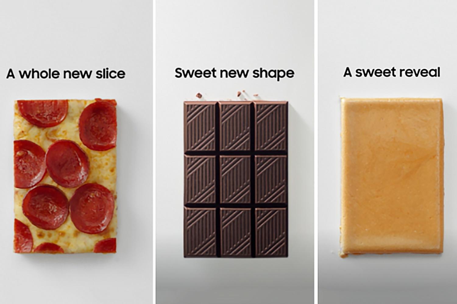 Samsung teases its next huge launch with pizza and chocolate – what does it mean? Samsung teases its next huge launch with pizza and chocolate – what does it mean?