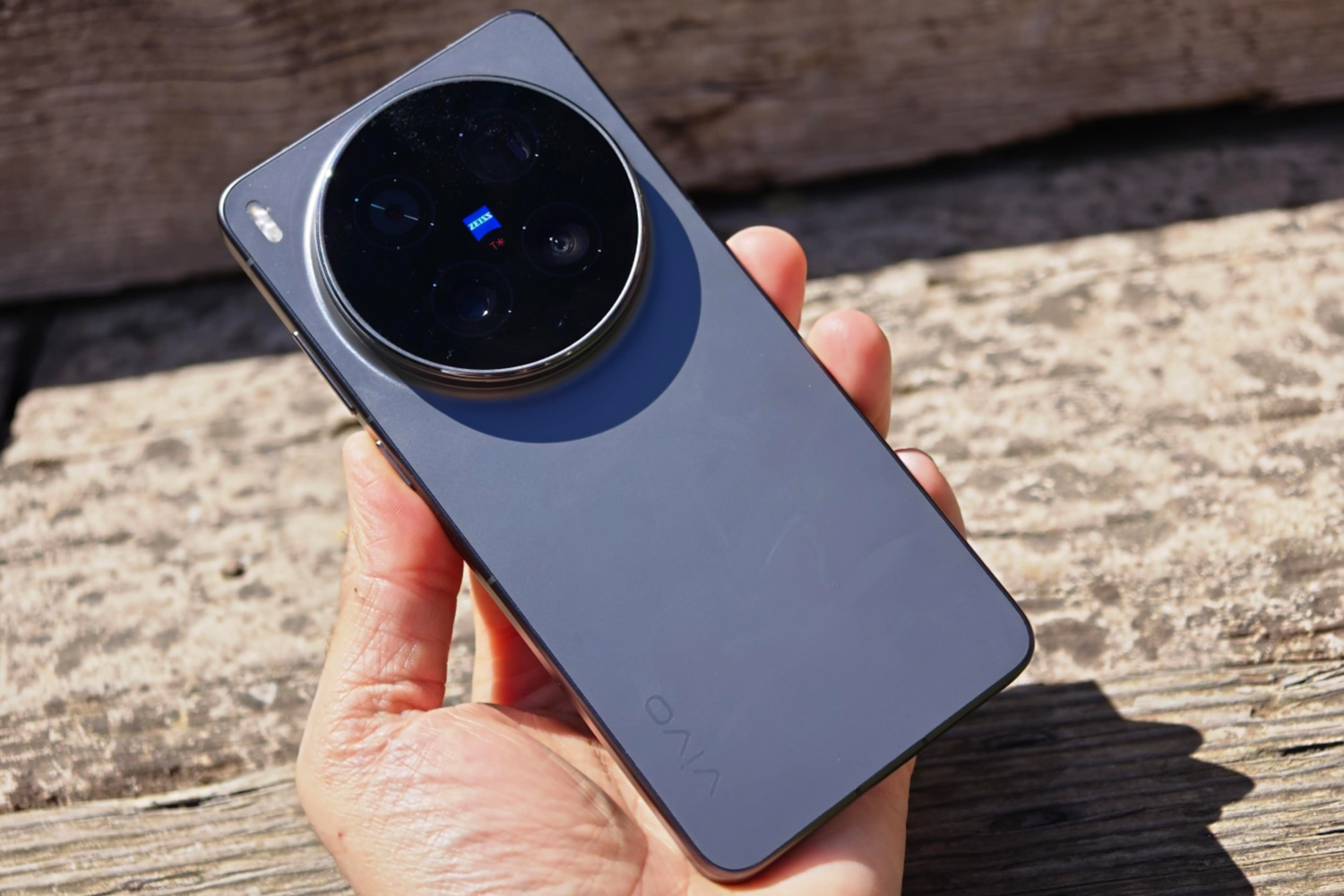 Vivo X300 Ultra review in hand rear