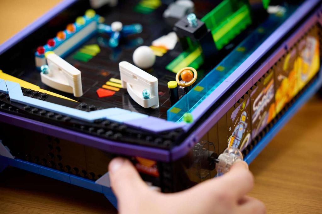 Lego Pinball play