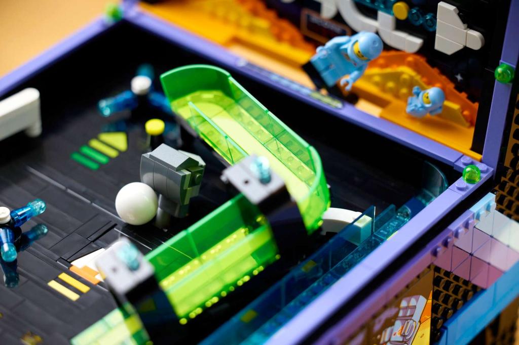 Lego Pinball ramp