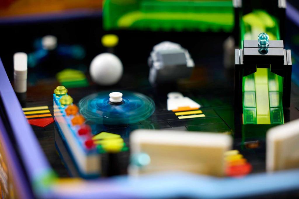 Lego Pinball flippers
