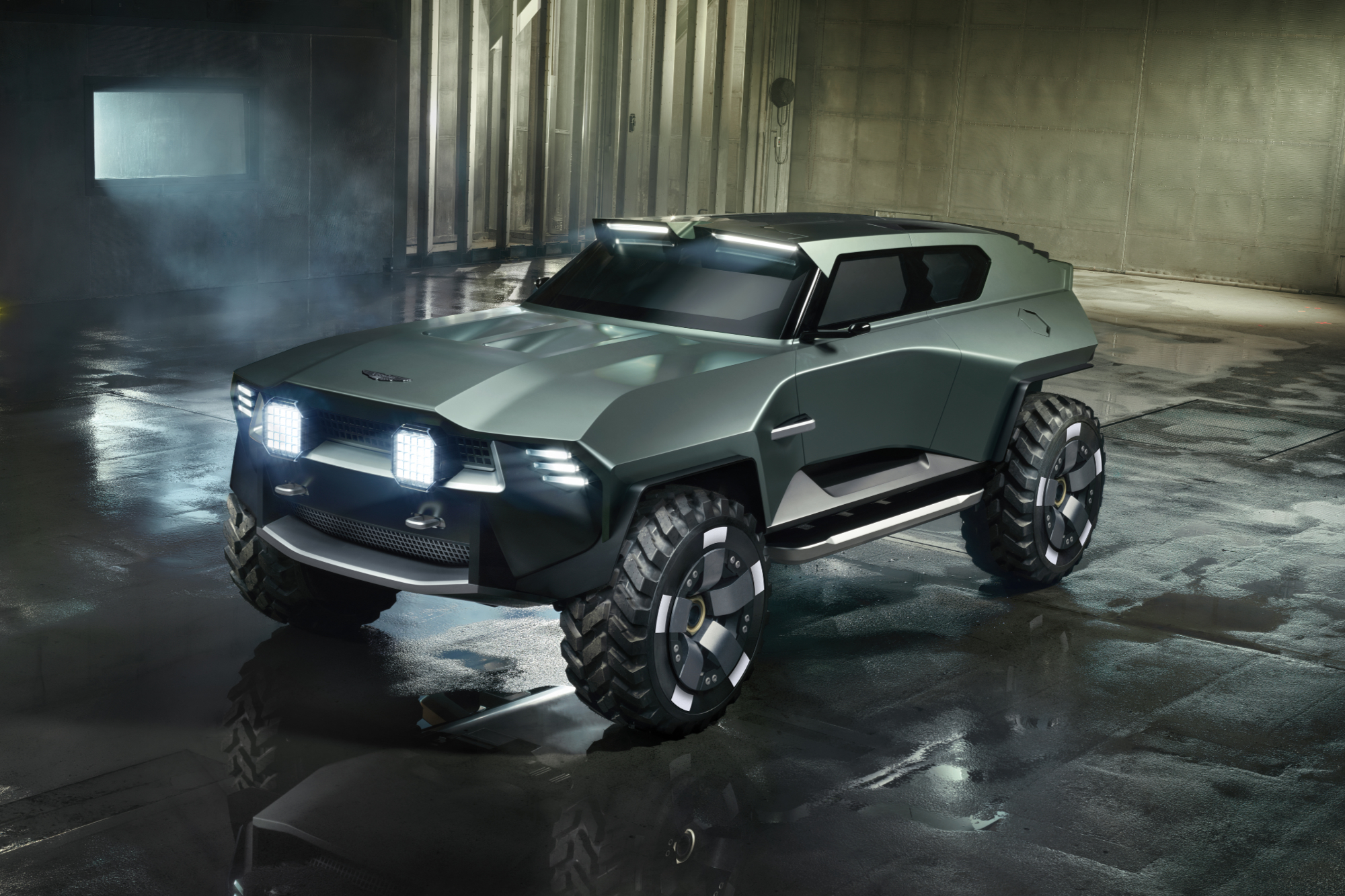 Aston Martin just designed its most extreme SUV yet – with armour plating and weapon storage
