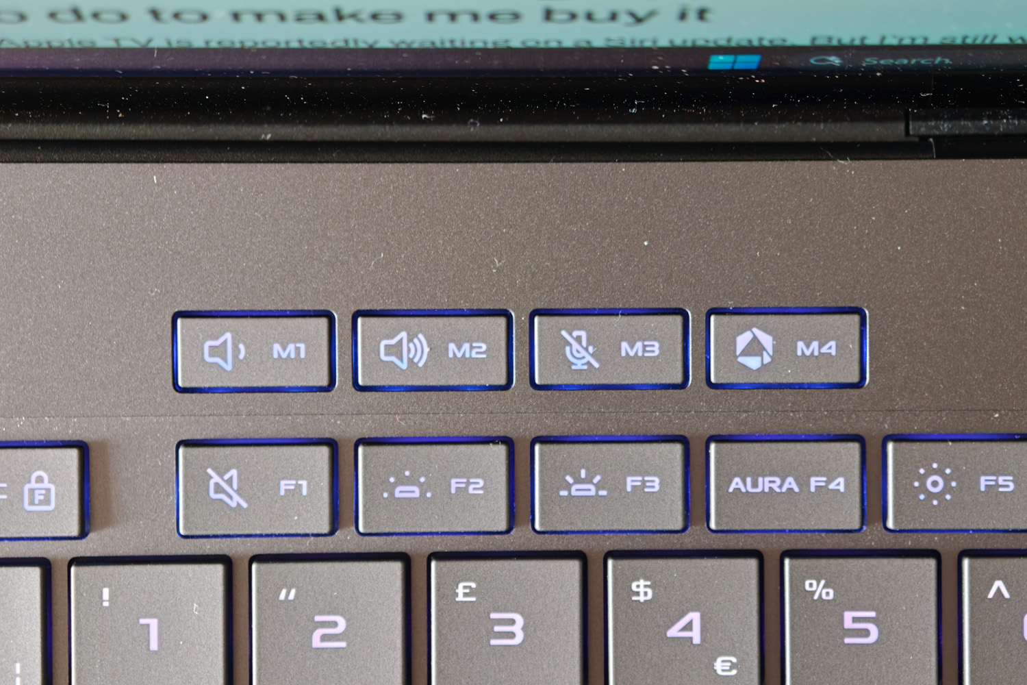 Asus ROG Zephyrus G14 2026 review shortcut keys