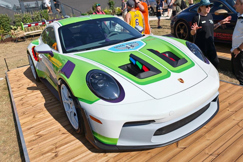 Goodwood Festival of Speed 2026 highlights Porsche Buzz Lightyear