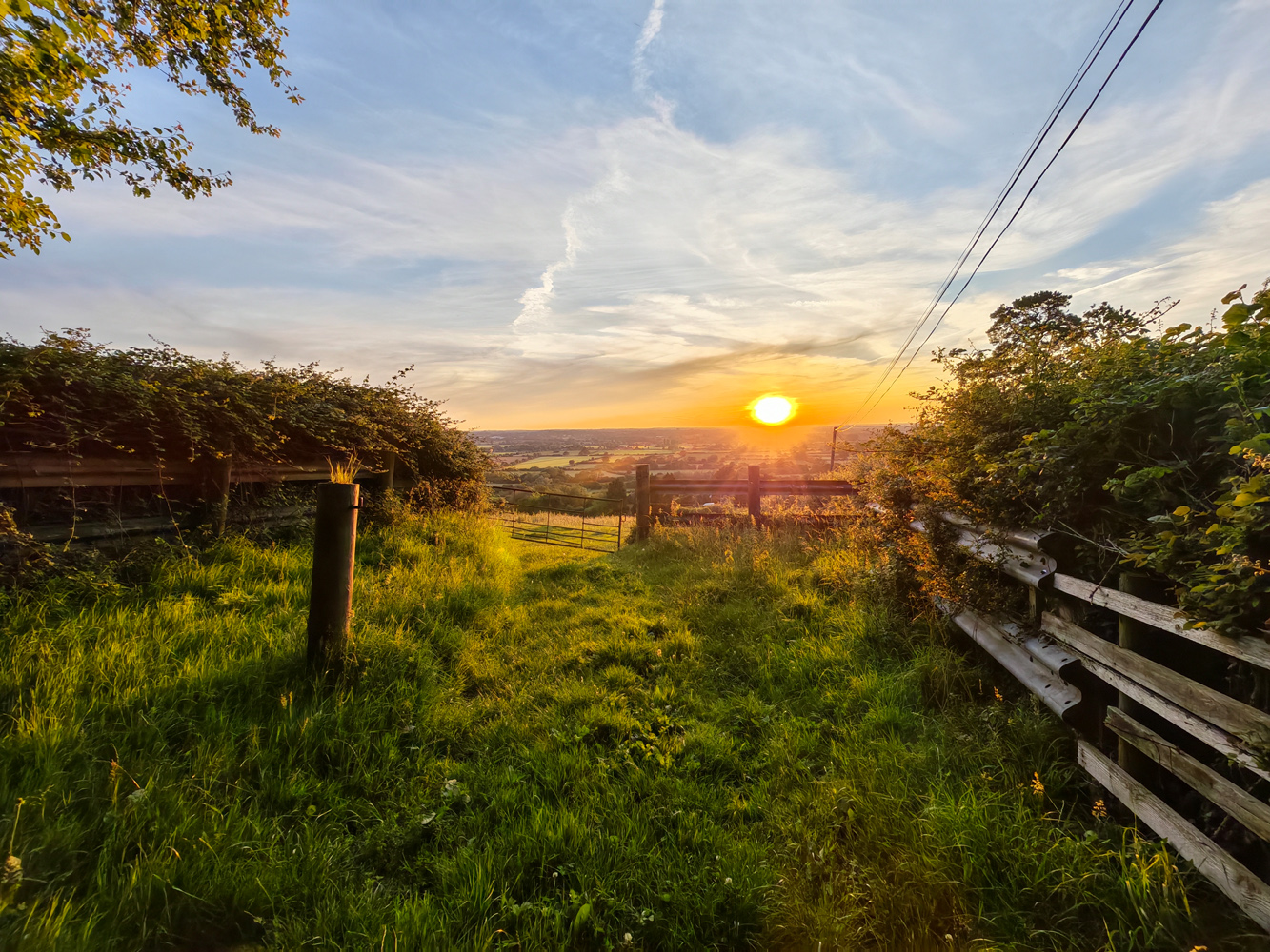 Honor Magic V6 camera samples sunset ultrawide