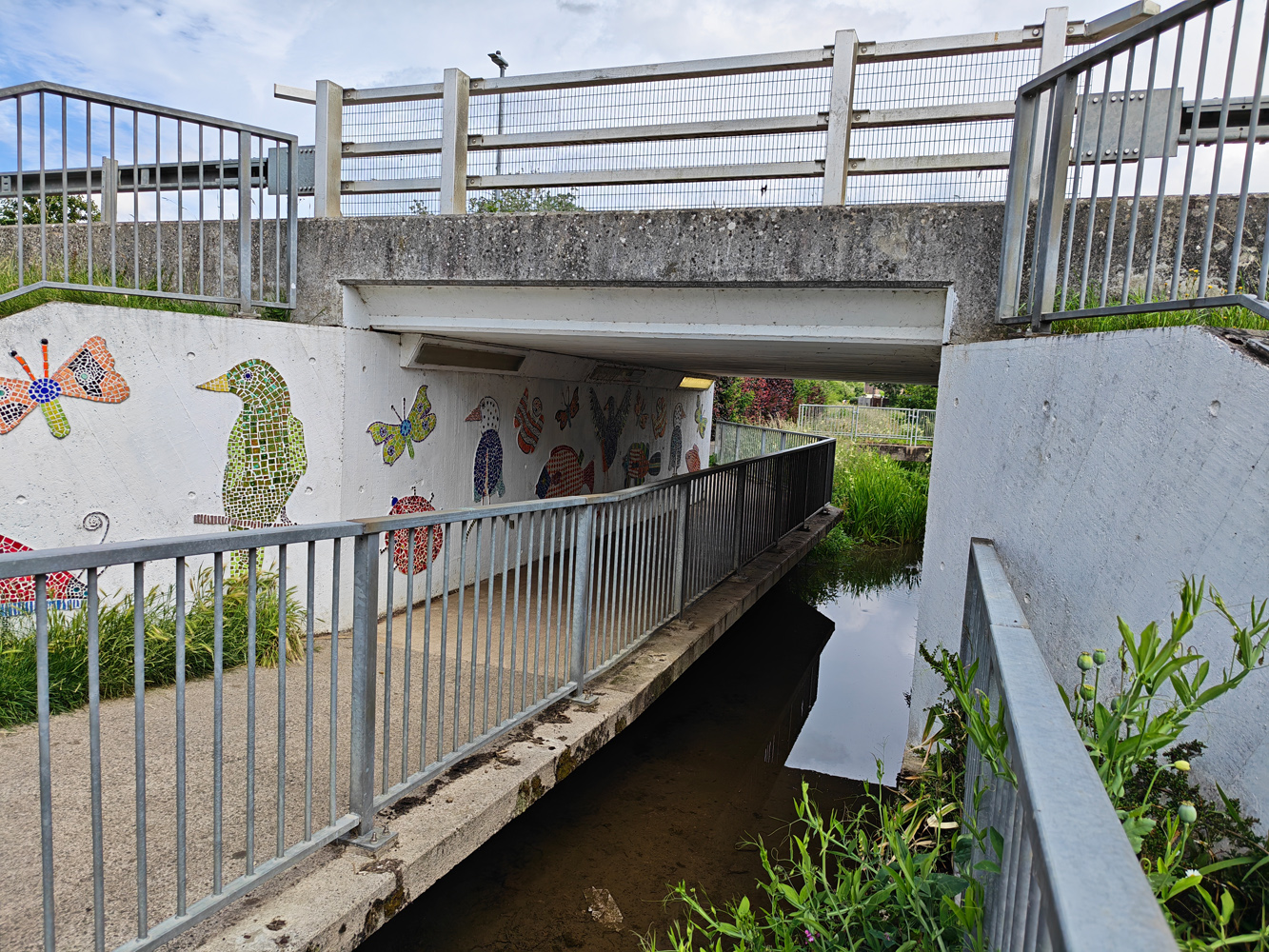 Honor Magic V6 camera samples underpass