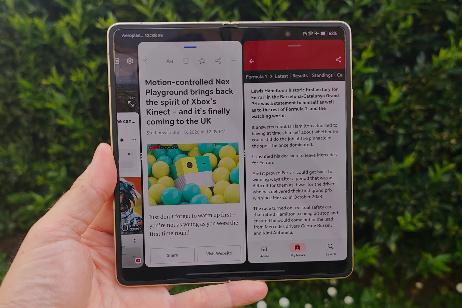 Honor Magic V6 review multi-flex