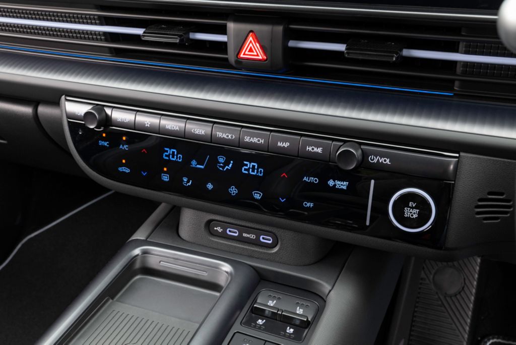 Hyundai Ioniq 6 N drive climate control