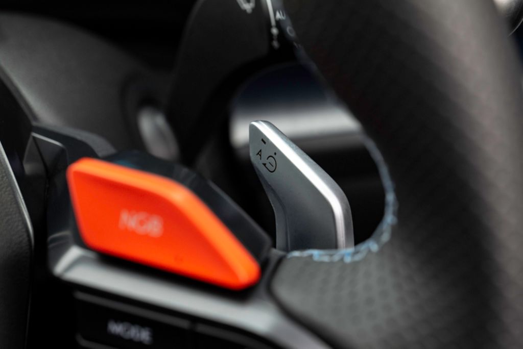 Hyundai Ioniq 6 N drive paddle shifters
