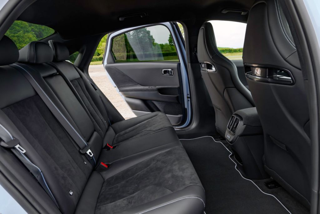 Hyundai Ioniq 6 N drive rear seats