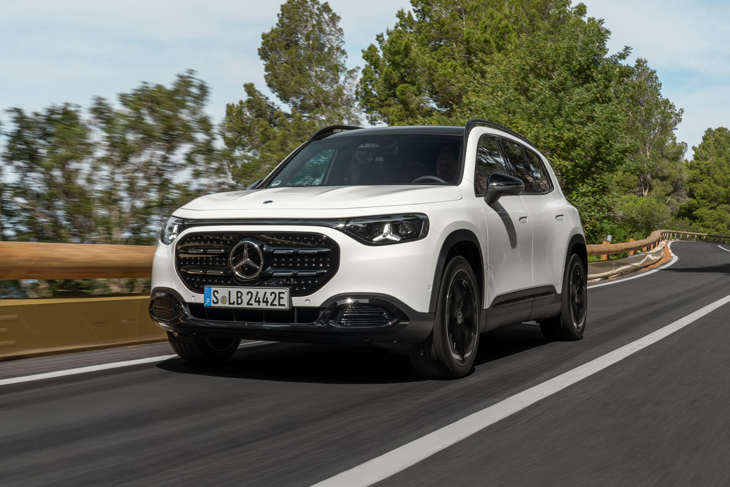 I liked the electric Mercedes-Benz GLB but I’d still buy a CLA first