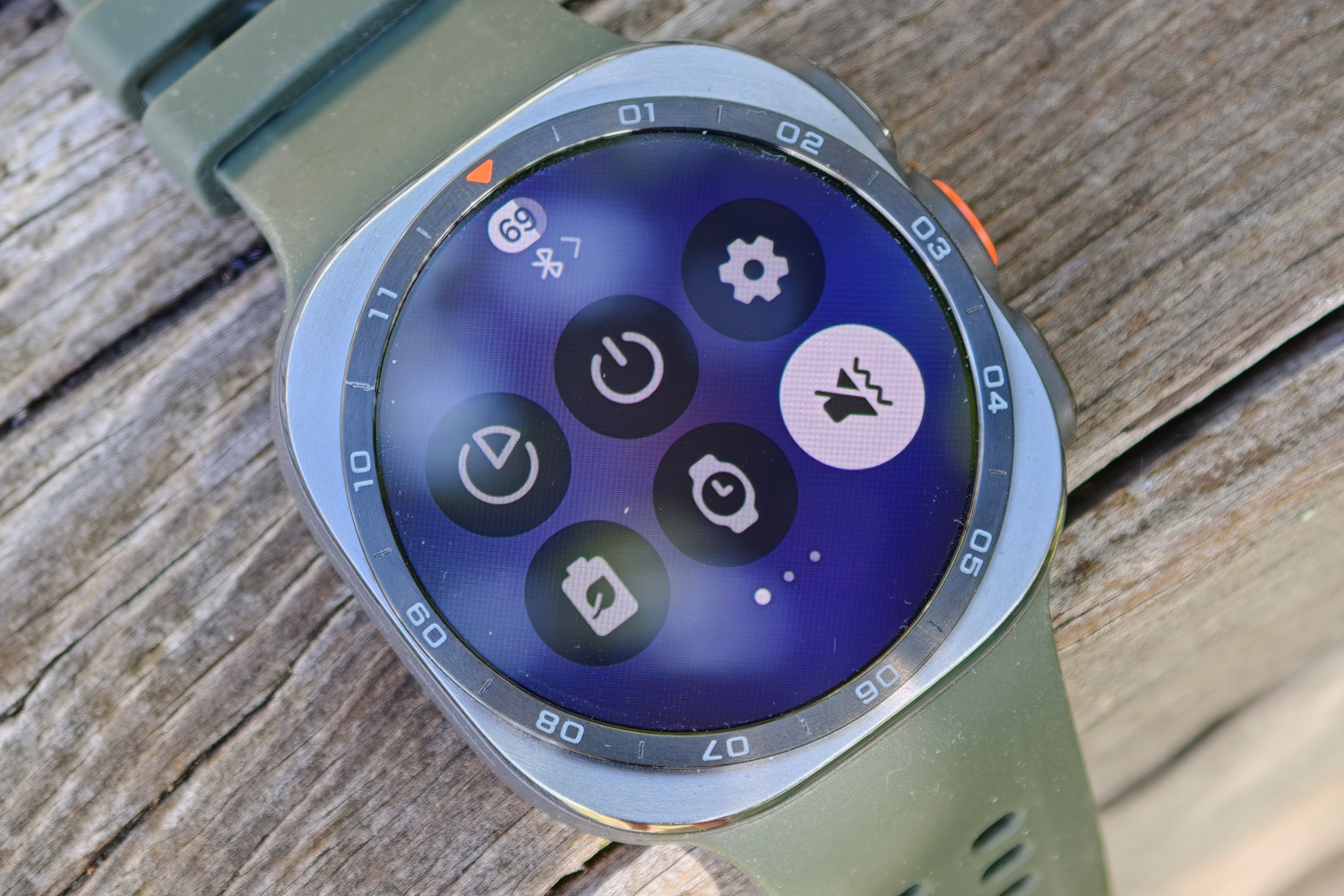 Samsung Galaxy Watch Ultra 2 review quick settings