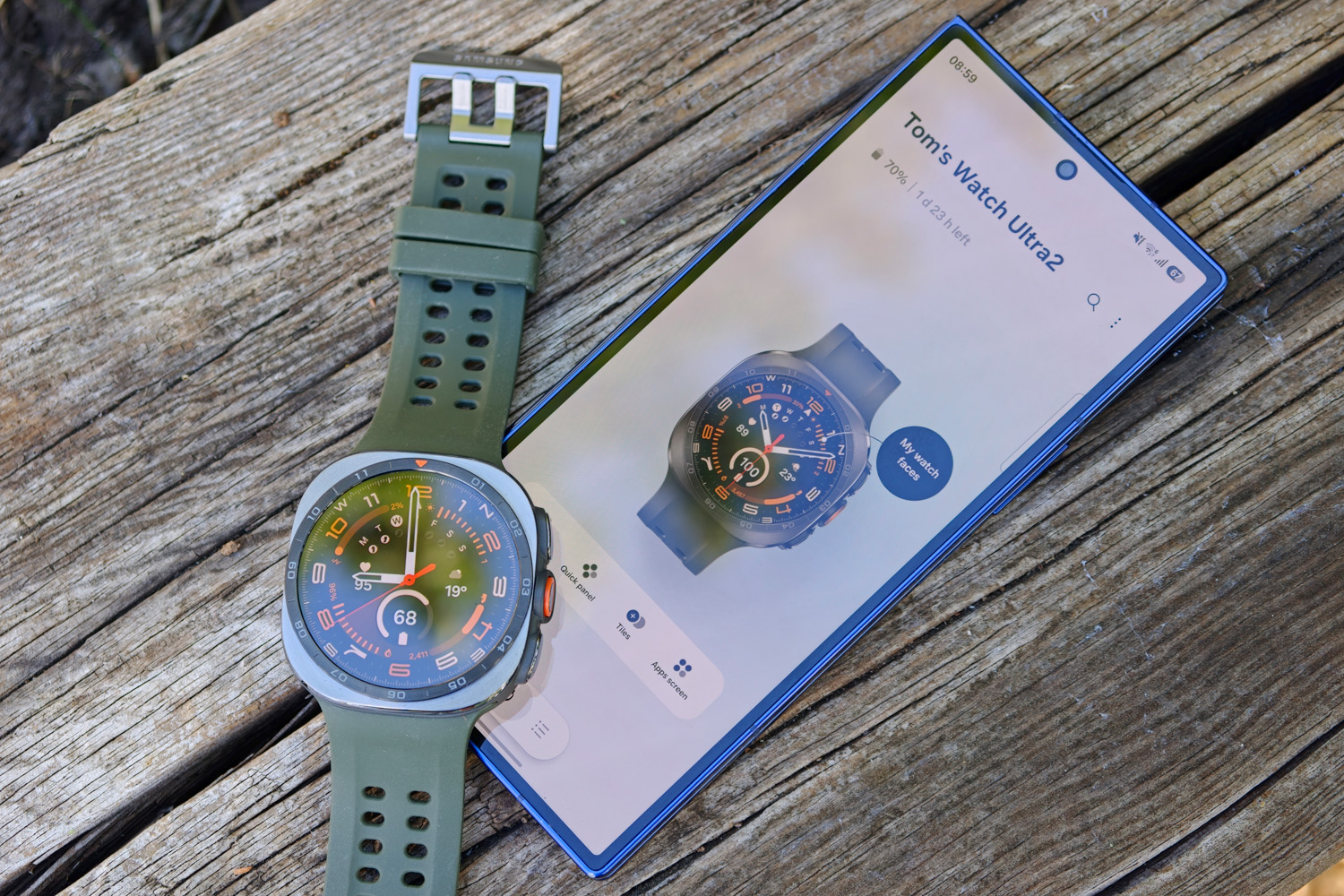 Samsung Galaxy Watch Ultra 2 review wearable app
