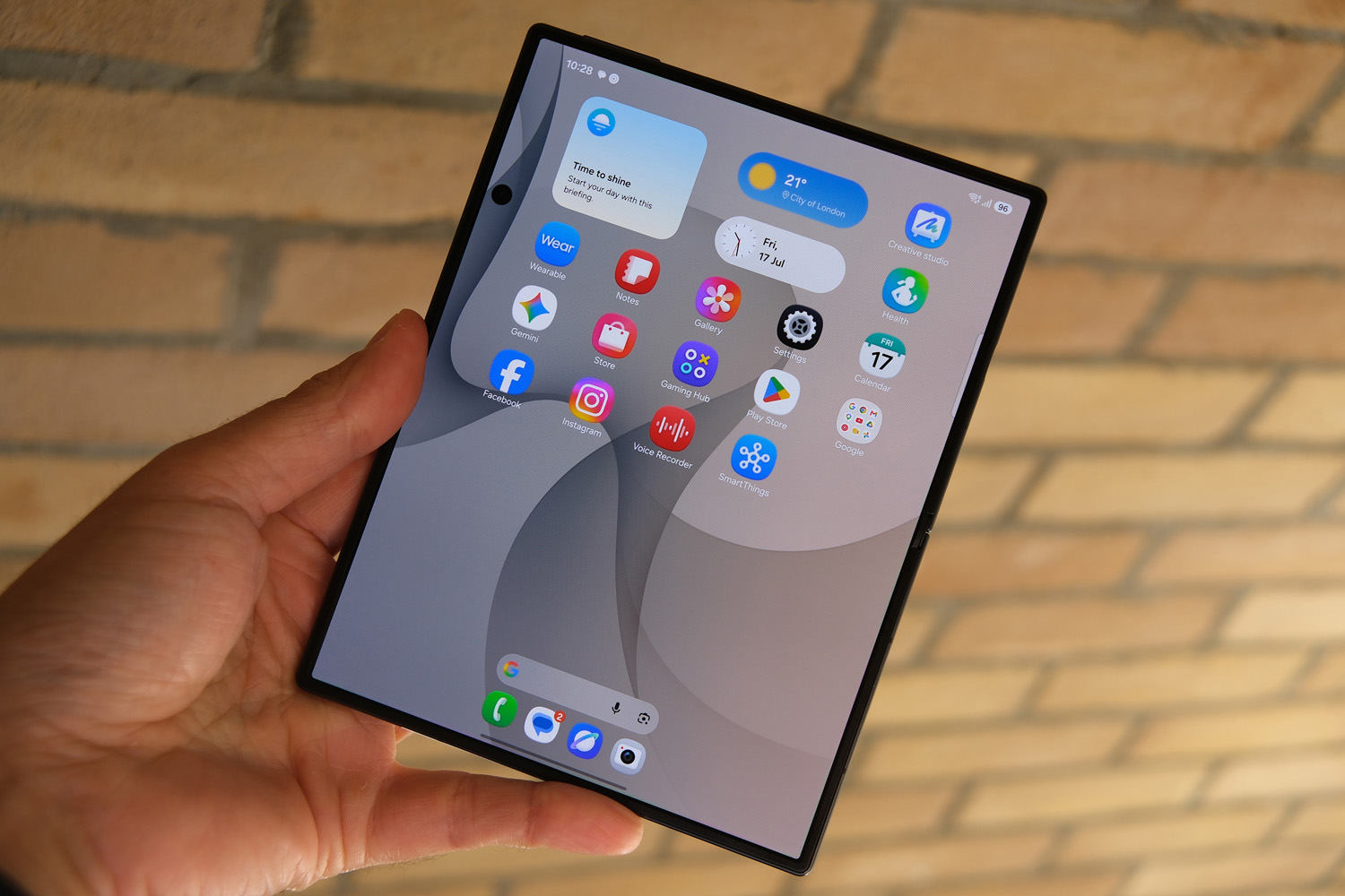 Samsung Galaxy Z Fold8 hands-on portrait