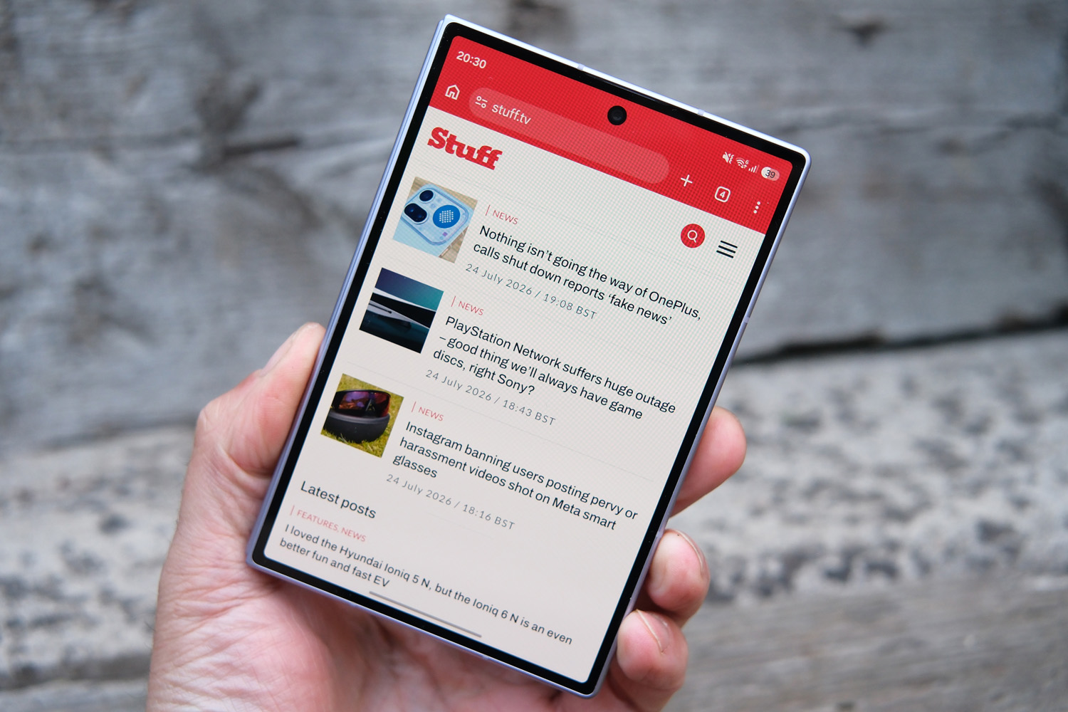 Samsung Galaxy Z Fold8 review Stuff outer