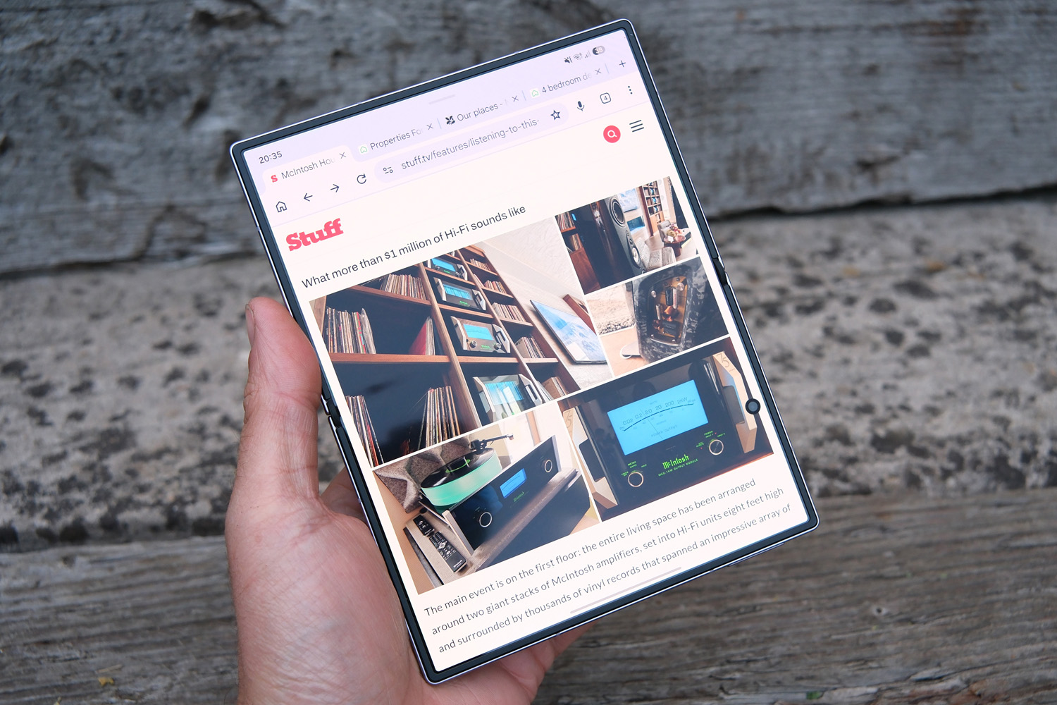 Samsung Galaxy Z Fold8 review Stuff portrait