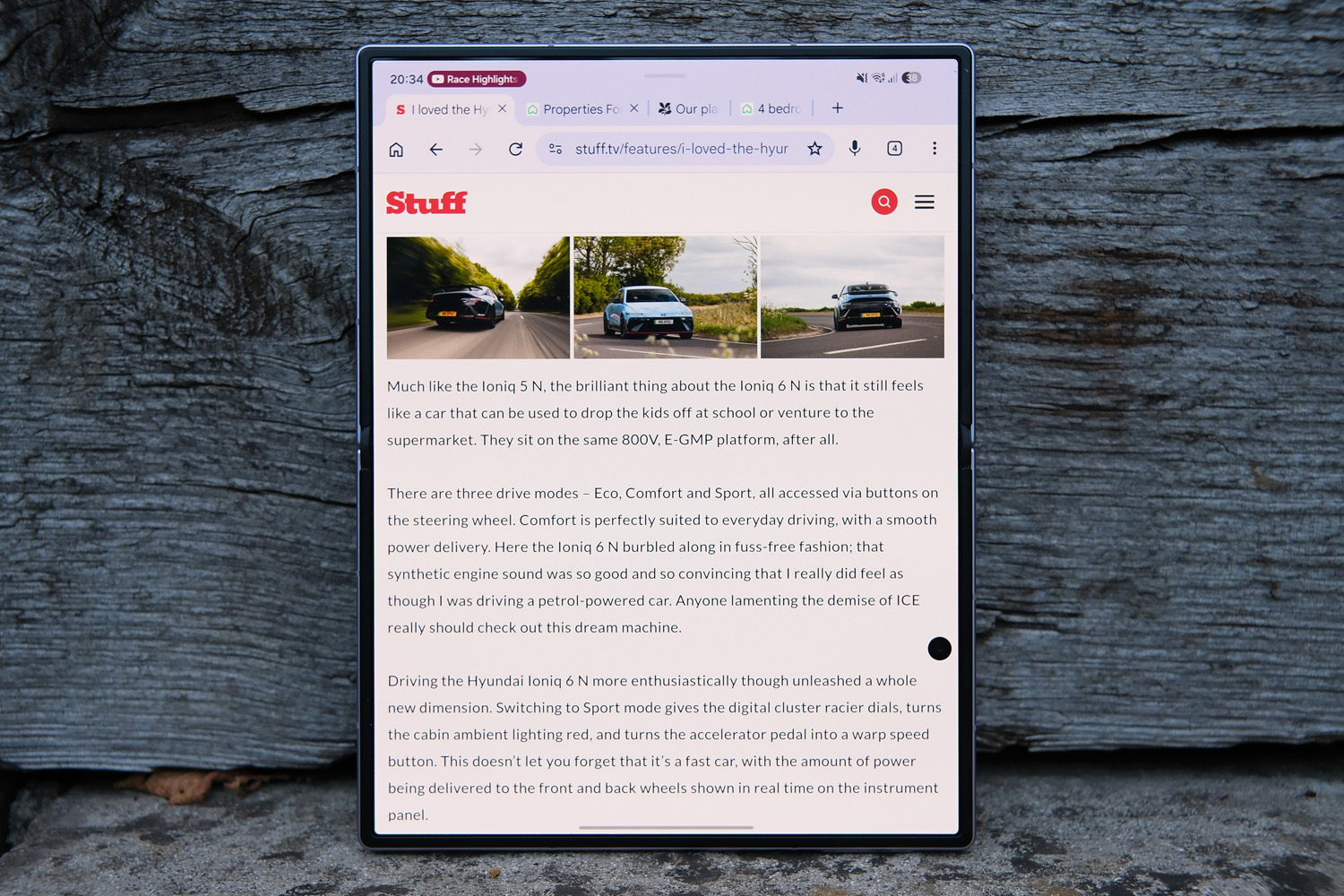 Samsung Galaxy Z Fold8 review inner portrait