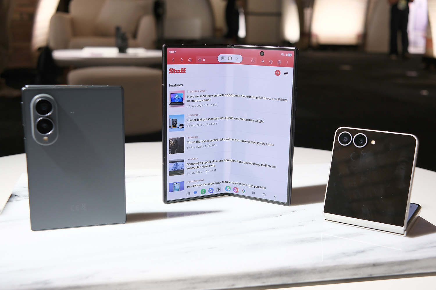 I’ve tried all three of Samsung’s new foldable phones – here’s the one I’d actually buy