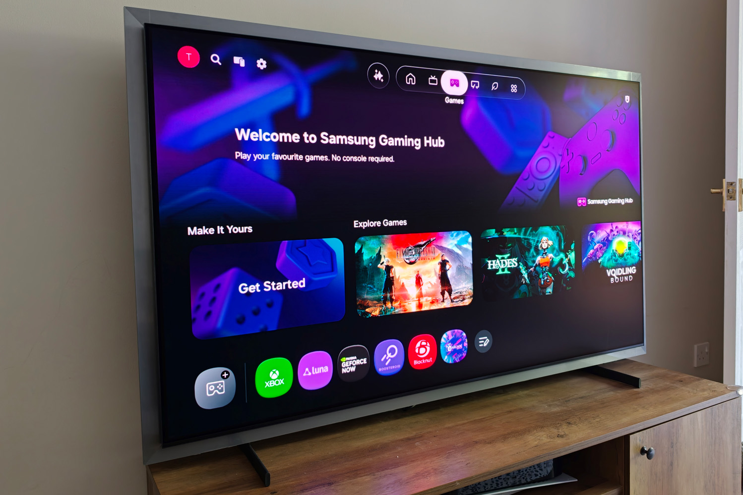Samsung S99H OLED TV review gaming