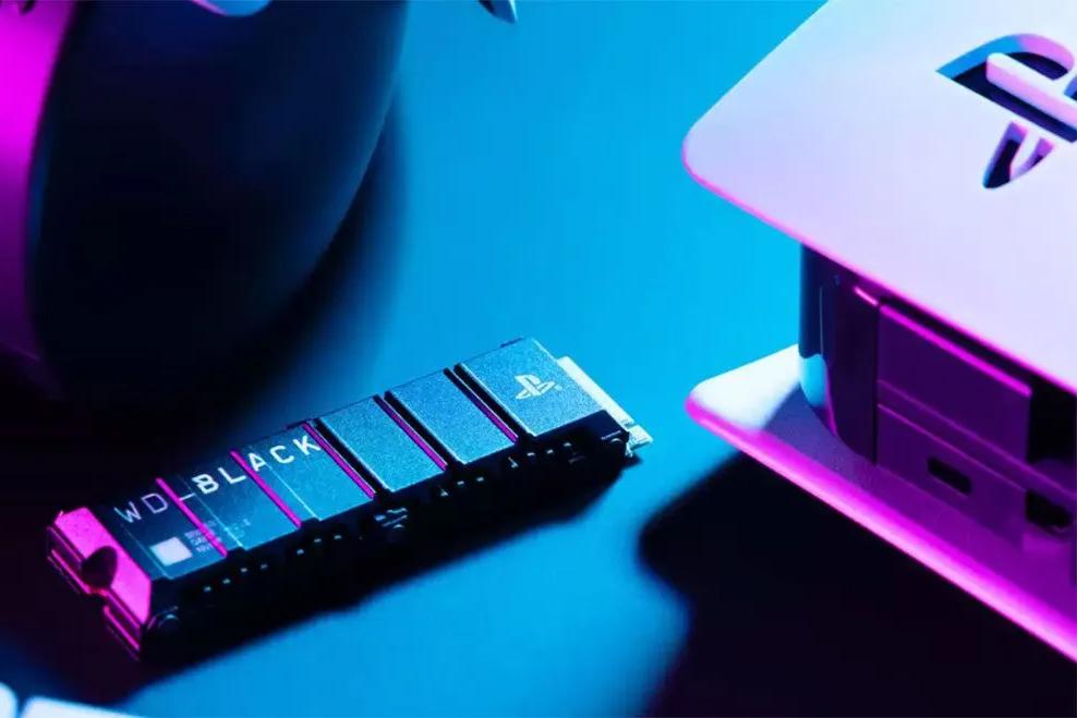 WD Black SSD with PS5