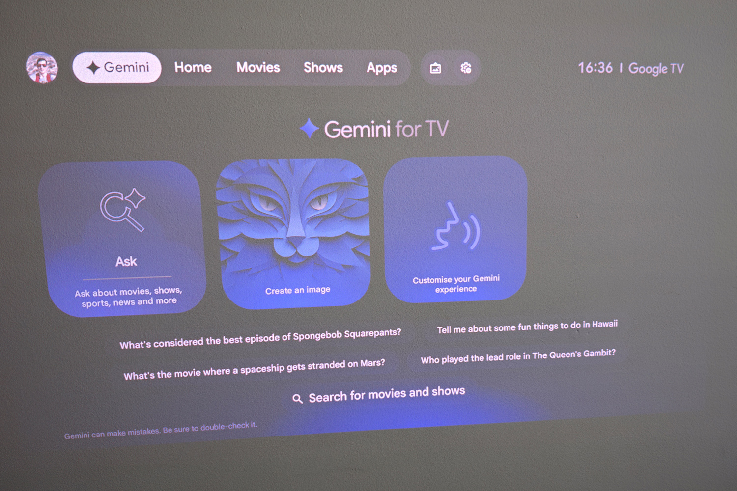 Xgimi Elfin Flip 4K review Gemini