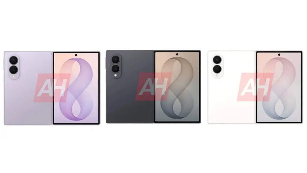 Galaxy Z Fold 8 render leak