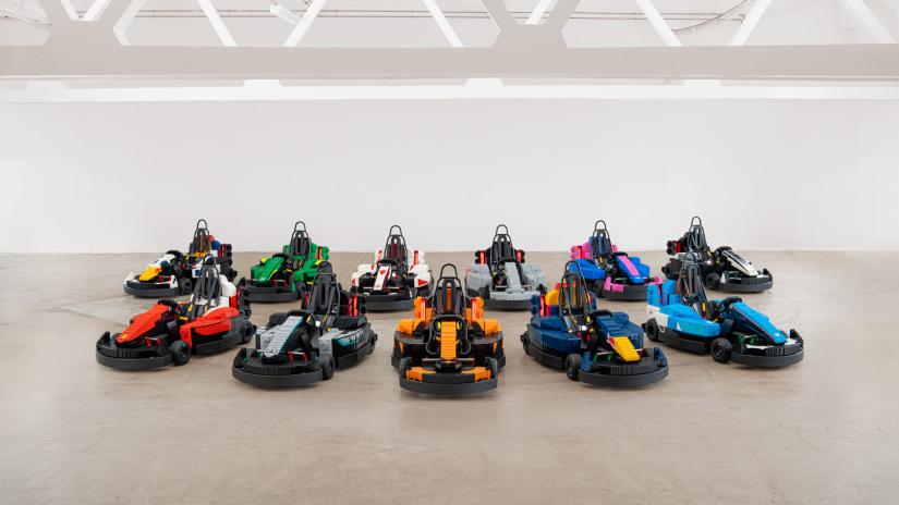 It’s double trouble at the British Grand Prix – every driver is getting their own drivable car made from Lego